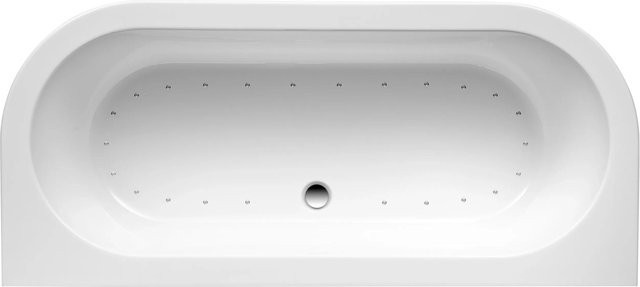 Ottofond Whirlpool Modena Komfort-Silentsystem in Weiß B: 180 cm, T: 79 cm - Bild 1
