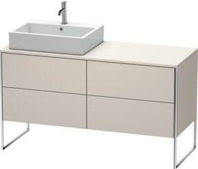 Duravit Waschtischunterschrank XSquare in Tau matt, B/T/H: 140 x 77,8 x 53,8 cm - Bild 1
