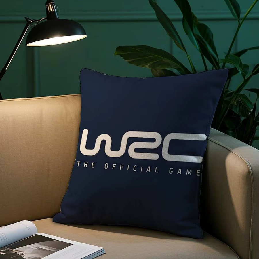WRC Rally R-Racing S Kissenbezug aus Plüsch für dein Sofa und deine Heimdekoration - Bild 2