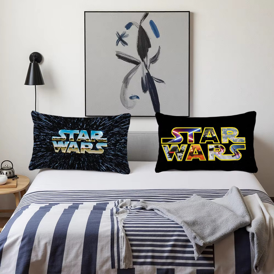 S-Star Movie Wars Logo Kissenbezug rechteckig, mehrfarbig, Breite: 30 cm x Höhe: 30 cm - Bild 3