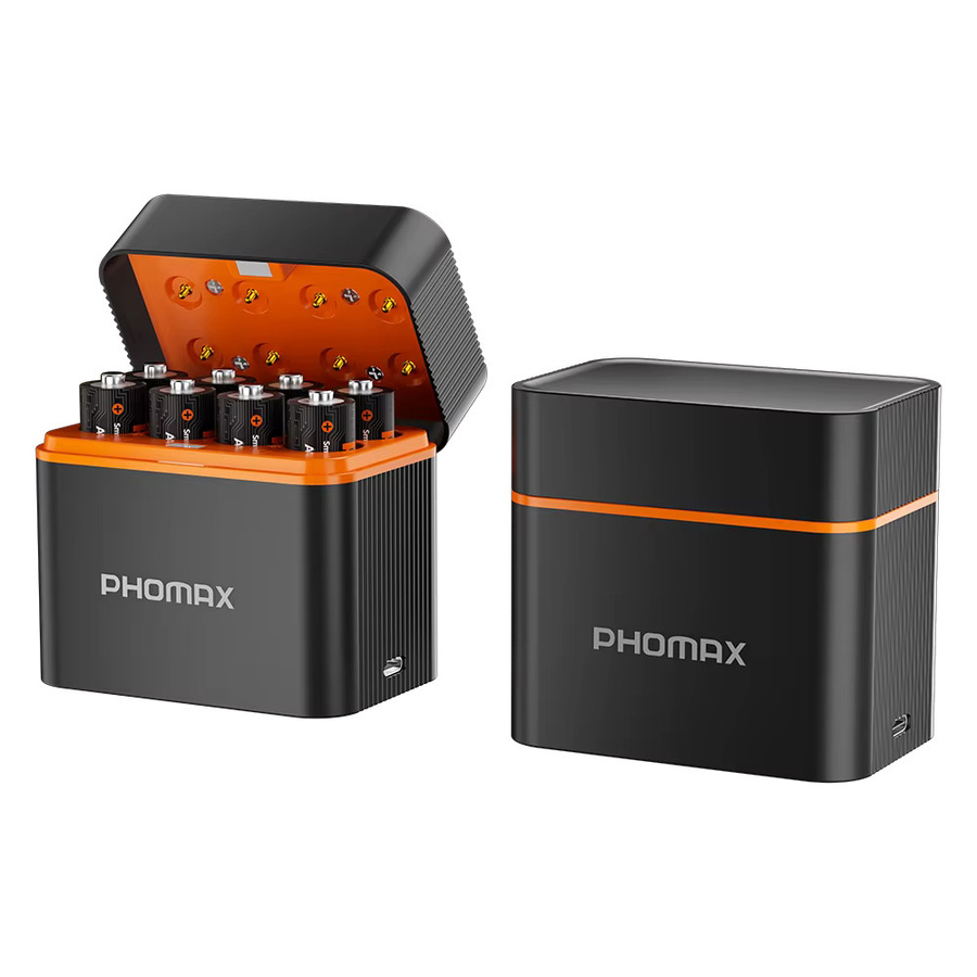 PHOMAX Wiederaufladbare AA Lithium-Batterien mit 4200mWh Kapazität in Schwarz - Bild 4