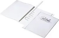DURABLE Angebotshefter DURAPLUS DE LUXE Clip-Ordner A4 Transparent/Weiß aus Kunststoff - Bild 1