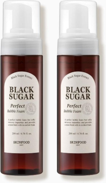 Skinfood Black Sugar Perfect Smooth Cleansing Bubble Foam, 200 ml - Bild 1