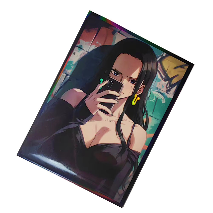 Bandai One Piece Boa Hancock Kartenhüllen, Sammelkarten Schutzhülle, 60-teiliges Set, Bunt / Mehrfarbig - Bild 2