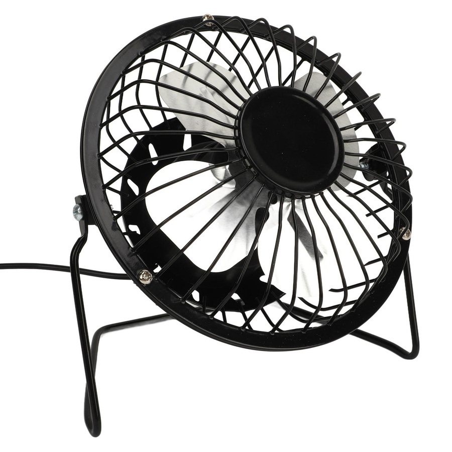 Solarpanel-betriebener Ventilator mit USB-Anschluss, 5 W, 360 Grad verstellbar, ideal für Gewächshaus, Hühnerstall und Hundehütte im Freien von mfySpace - Bild 2