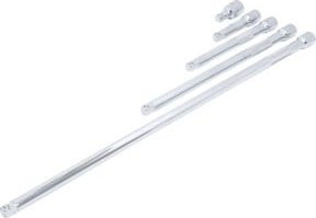 BGS Do it yourself Kippverlängerungs-Satz 10 mm 3/8 Zoll, 5-teilig, silber - Bild 1
