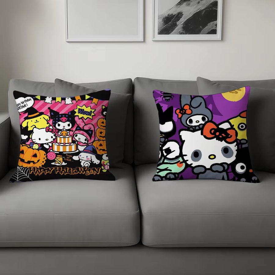 Sanrio K-Kuromi und My Melody Halloween Kissenbezug Multicolor - Bild 4