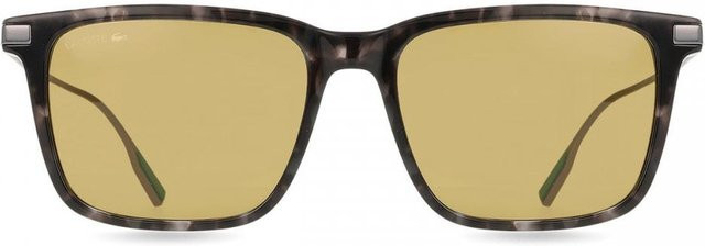 Lacoste L6017s Sonnenbrille, Herren, Vollrand, rechteckig, Grey Tortoise, beige, Acetat - Bild 1
