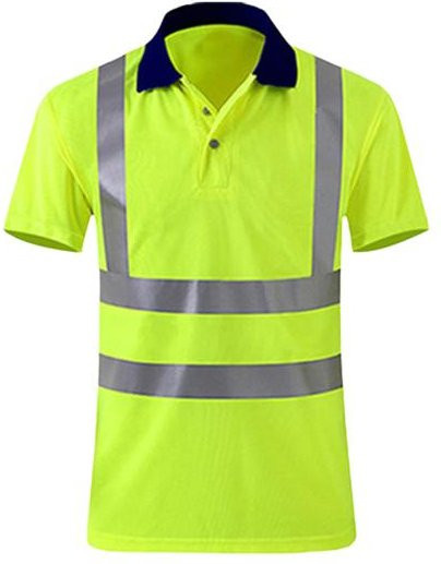 Talos My Car Sicherheits-T-Shirt für Damen und Herren in Gelb mit reflektierendem Band nach EN ISO 20471, Größe S - Bild 1