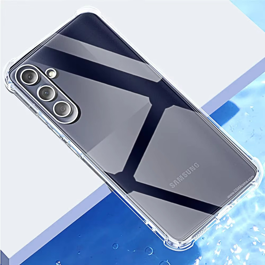 Stoßfeste Silikon Handyhülle für Samsung Galaxy M54 M34 M14 M04 M53 M23 M13 5G/4G in Transparent - Bild 6