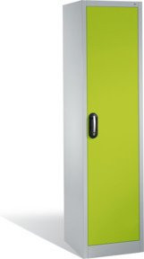 C+P Aktenschrank Acurado mit Drehtür, 5 Ordnerhöhen, Stahl, Farbe: Front Viridingrün, Korpus Lichtgrau, H x B x T: 195 x 50 x 50 cm - Bild 1
