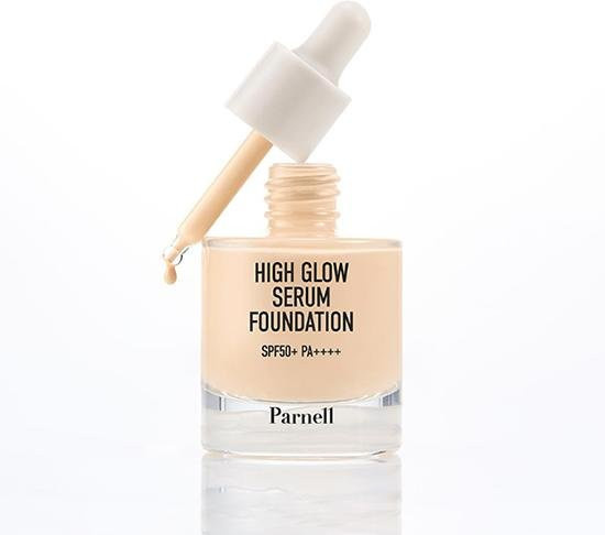Parnell High Glow Serum Foundation, Fair Ivory, LSF 50+, 30 ml - Bild 1