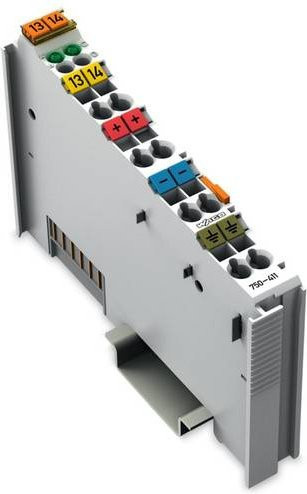 WAGO SPS-Digitaleingangsmodul 750-411 in Grau - Bild 1
