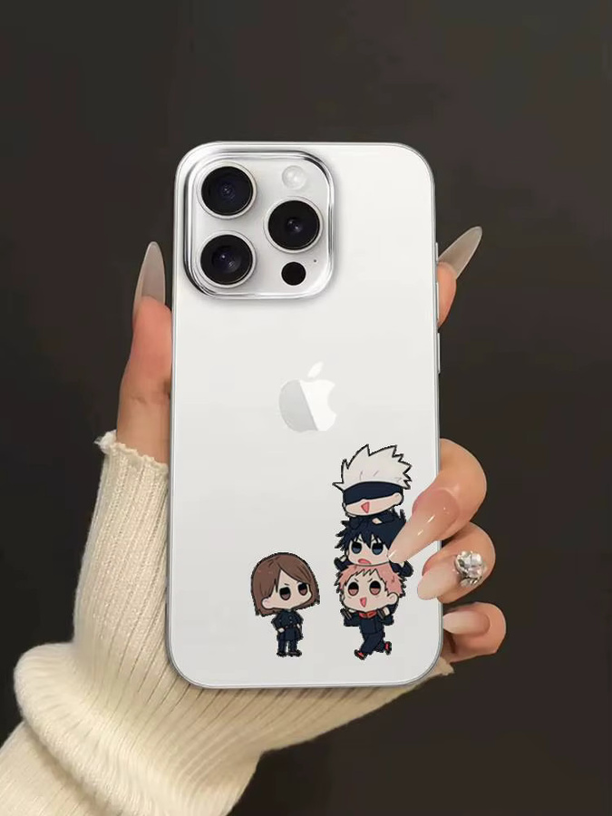 Mesuca Anime Jujutsu Kaisen Handyhülle für iPhone, Transparent - Bild 5