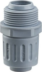flexa Schlauchverschraubung LKI-P 5020.010.029 Pg29 aus Kunststoff in Grau - Bild 1
