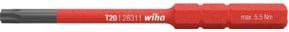Wiha SoftFinish Electric SlimBit TX T8 Wechselklinge aus Edelstahl, rot, Durchmesser: 6,0 mm, Länge: 75 mm - Bild 1