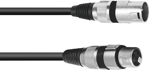 Omnitronic XLR Verbindungskabel 3-polig, 15 m, Schwarz - Bild 1
