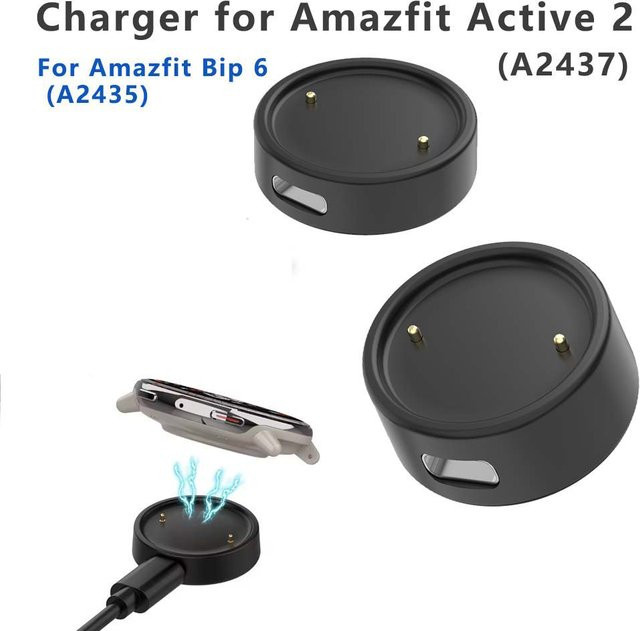Amazfit Ladegerät für Amazfit Active 2 (A2437) Smartwatch in Schwarz - Bild 1