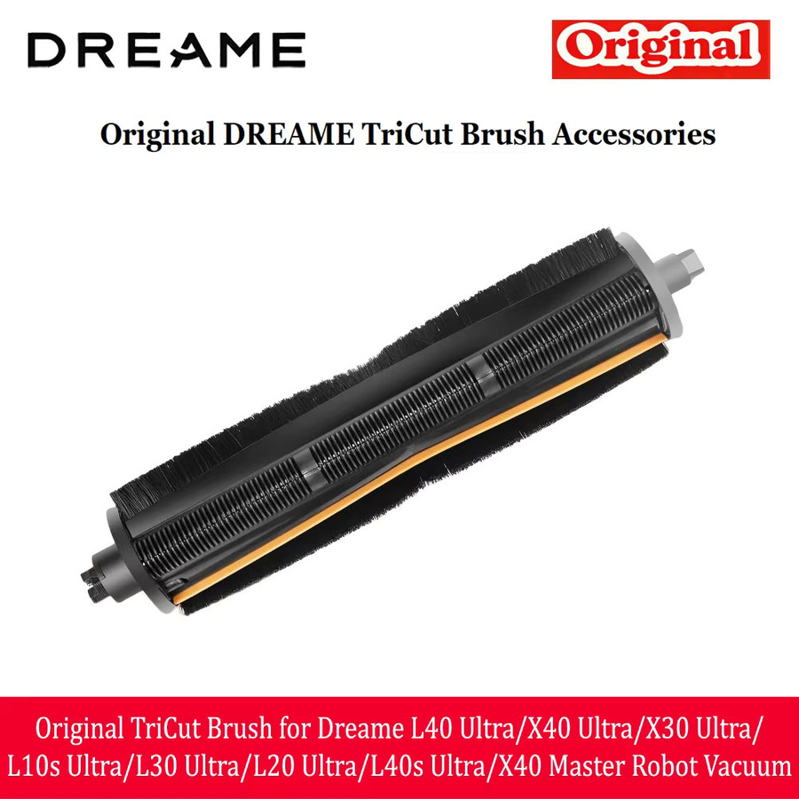 Original TriCut Bürste für Dreame Roboterstaubsauger L40 Ultra, X40 Ultra, X30 Ultra, L10s Ultra, L30 Ultra, L20 Ultra, L40s Ultra und X40 Master in Schwarz - Bild 2