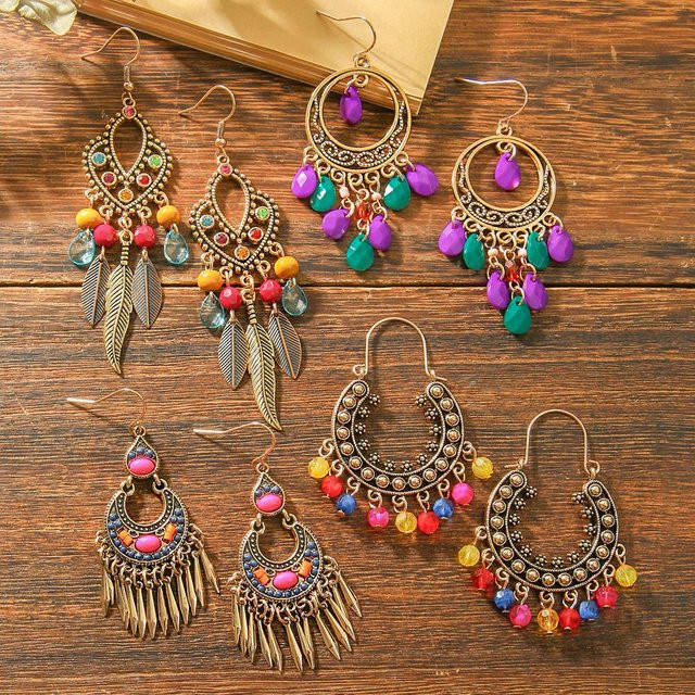 Lucky Star Jewelry Ohrhänger, Quaste, Damen - Bild 1
