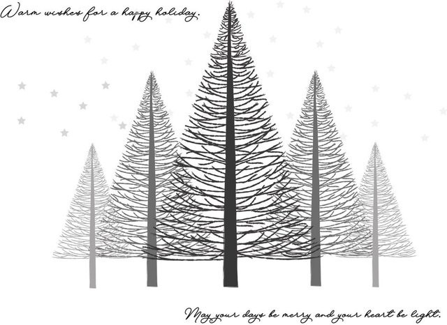 Sizzix Clear Stamp and Stencil Set Merry and Light by Stacey Park - Bild 1