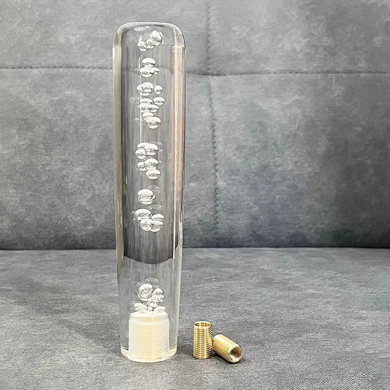 JDM RACING Universal RGB Kristall Schaltknauf mit Licht in Transparent für manuelle Getriebe - Bild 2