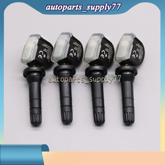 GANGLE 4er-Set TPMS Reifendruckkontrollsensor 433 MHz für Subaru Forester Impreza Outback WRX XV in Schwarz - Bild 1