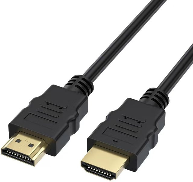 HDMI-Kabel Version 1.4 für 1080p und 3D High-Definition in Schwarz - Bild 1