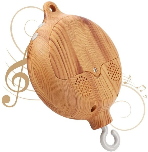 Binchi Outdoor Product Babybett-Glocke Spieluhr, Holz, ab 0 Jahre - Bild 1