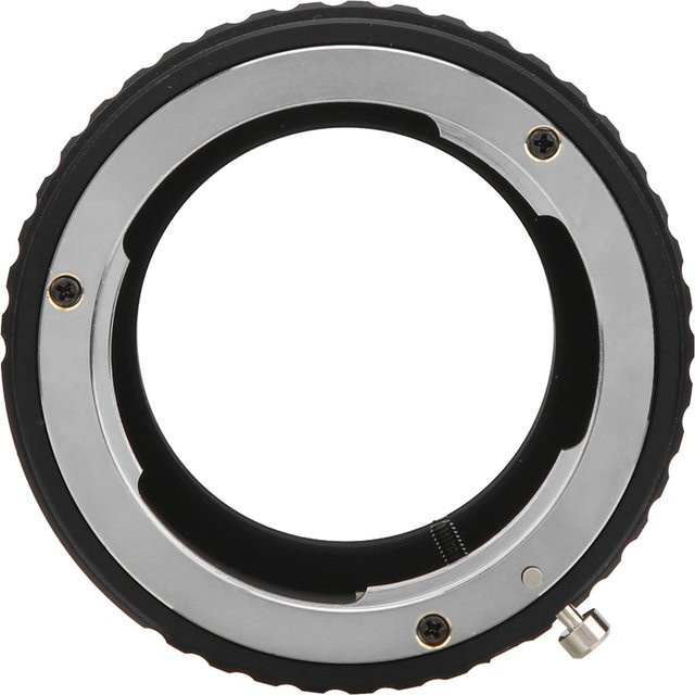 DANEX Aluminiumlegierungs-Adapterring PK Mount auf E-Mount für Objektive, grau - Bild 1