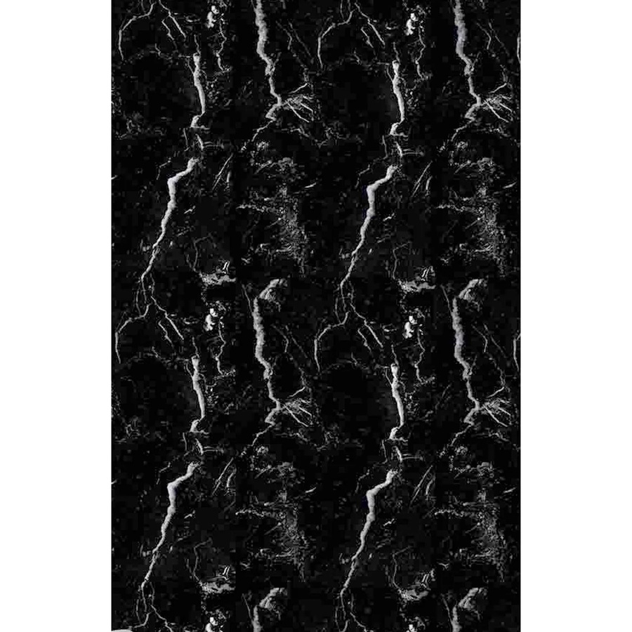 Euroshowers Duschvorhang aus Polyester in Schwarz mit Metallösen und 12 Duschvorhangringen, wasserabweisend und antibakteriell, B/H: 180 x 200 cm - Bild 2