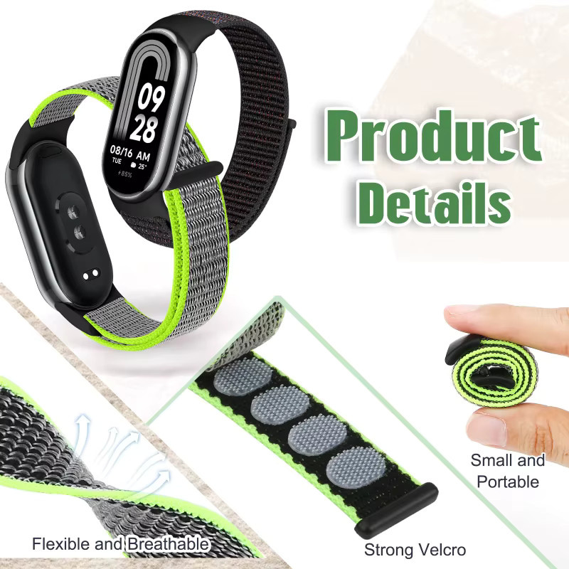 Xiaomi Uhrenarmband Nylon, Unisex, Bunt - Bild 3