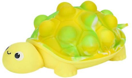 Vogue Wardrobe Blasenschalen-Schildkröte Stressball, Silikon, gelb - Bild 1