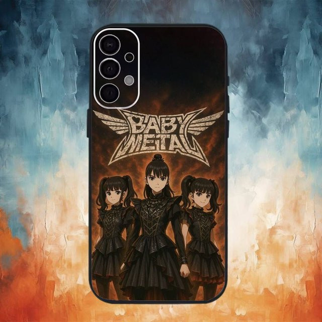 Babymetal Band Handyhülle für Samsung Galaxy S26 S25 S24 S23 S22 S21 S20 Ultra Plus FE Lite in Schwarz - Bild 1