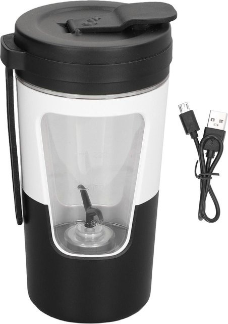 TOMTOP JMS Automatische selbstrührende Kaffeetasse und Sport-Wasserflasche mit USB-Aufladung in Schwarz - Bild 1