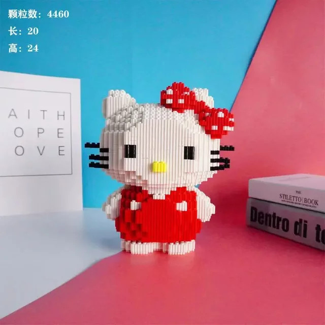 MINISO Hello Kitty Bausteine Puzzle, Dekompressionsspielzeug - Bild 1