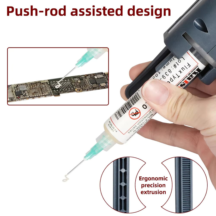Kaisi K-2208 TubeMate Lötpaste-Extruder mit 2 Nadeln für grünes Öl und Klebstoffe - Bild 5