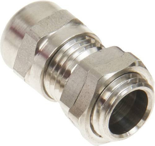 Schneider Electric Kabelverschraubung mit Mutter aus Edelstahl AISI304L in Silber, M12, IP68, UL-zertifiziertes Kleinverteilerzubehör - Bild 1