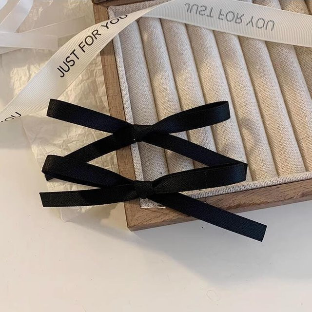 NATAWA Haarspangen Bowknot, schwarz, Damen - Bild 1