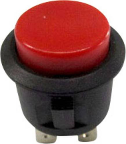 TRU Components Drucktaster TC-R13-527A-02RT, Farbe Rot, 250 V/AC 6A, 1 x Aus/(Ein) tastend - Bild 1