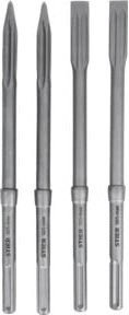 Stier Meißel-Set SDS-max 4-teilig in Silber mit Maßen 400 x 25 mm und 400 mm - Bild 1