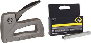 C.K Handtacker 496001 aus Aluminiumguss für Klammern 6 bis 14 mm in Silber und Grau - Bild 2
