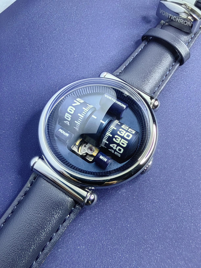 JILIAN Armbanduhr Automatik, Edelstahl, Leder, Schwarz, Unisex - Bild 2