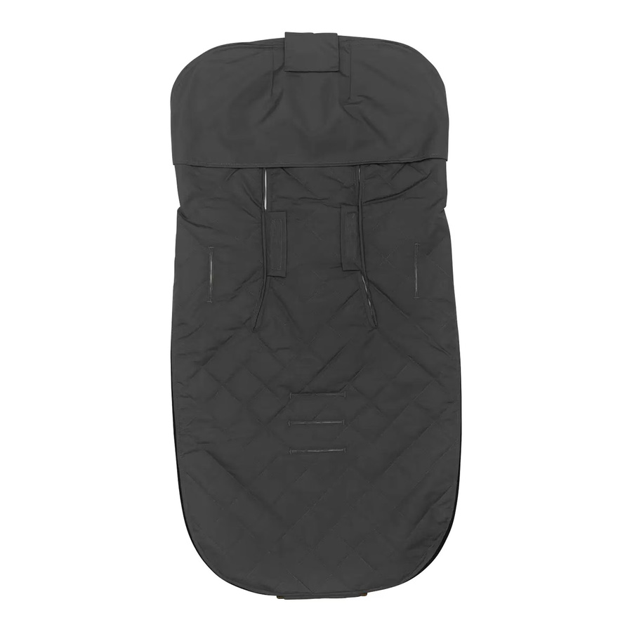 Fillikid Sommerfußsack Light Big für Kinderwagen, Buggy und Sportwagen, Grau - Bild 2