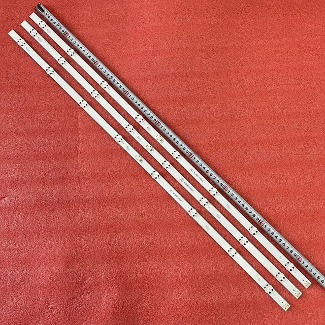 LED Backlight Strips für TV UF64 UHD in Weiß als Ersatzteil für 43UH610T 43UH620V 43UH6207 43UH603V 43UH610V 43UF6407 43UF6409 43UH6030 43UH619V 43LH604V - Bild 1