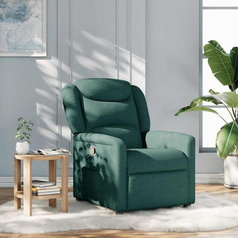 Modern Relaxsessel von Vidaxl aus grünem Polyester-Stoff - Bild 1