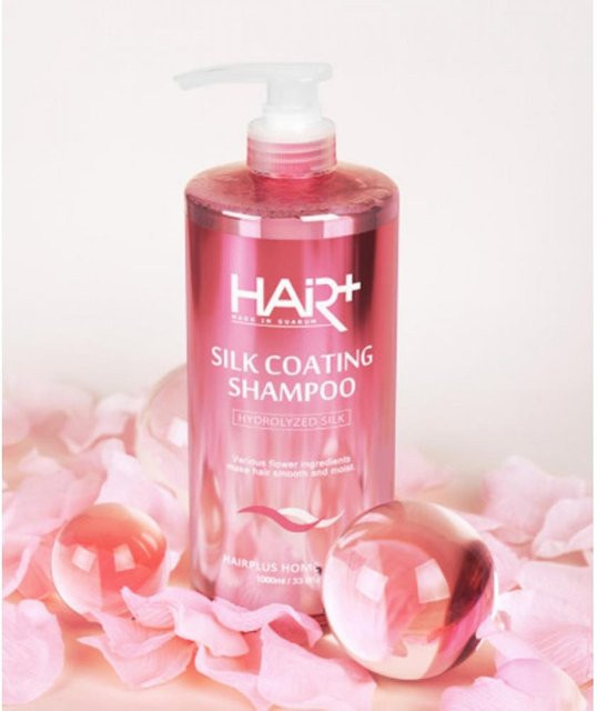 Hairplus Seidenbeschichtungs-Shampoo, 1000 ml, Normales Haar - Bild 1