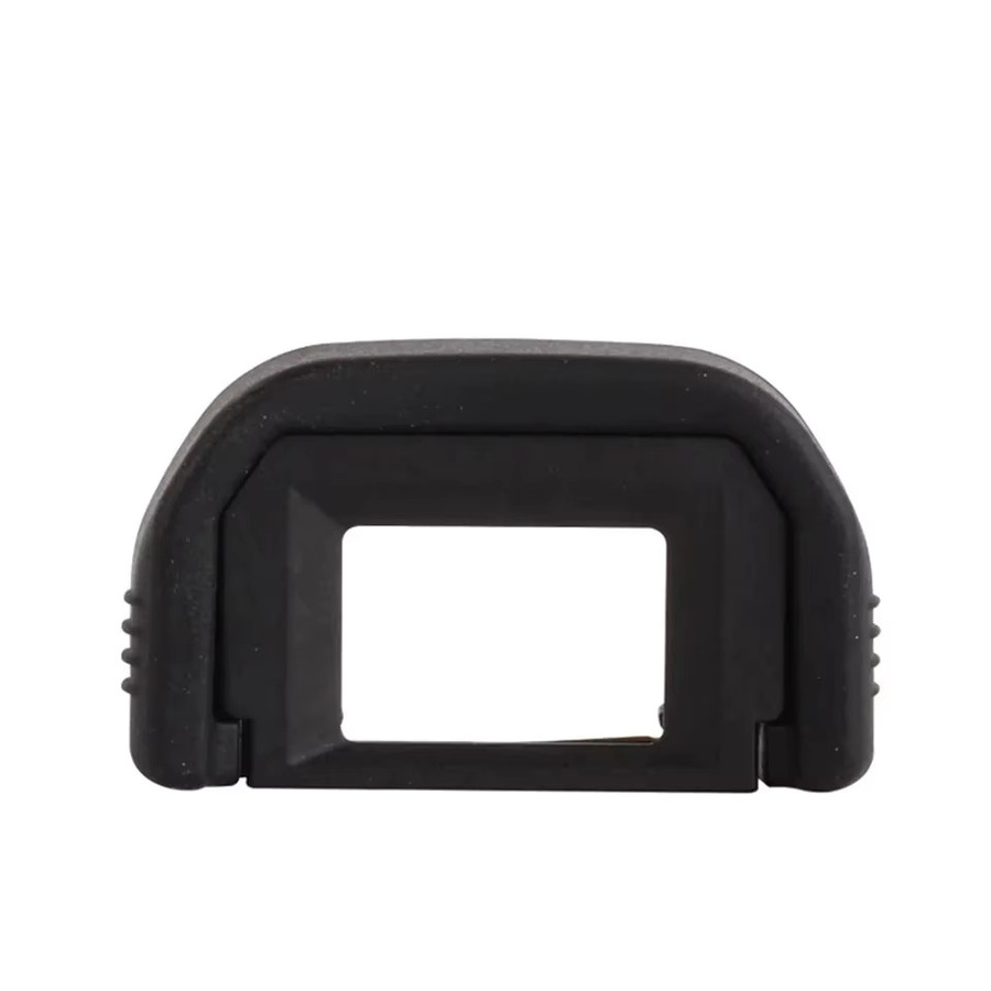 Weiche Silikon Augenmuschel Gummikappe für Canon EF DSLR Kameras, Farbe: Schwarz - Bild 4