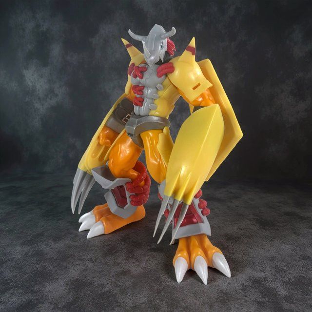 Bandai Digimon Anime Figuren Greymon und Garurumon aus PVC, Multicolor, Höhe: 20 cm - Bild 1