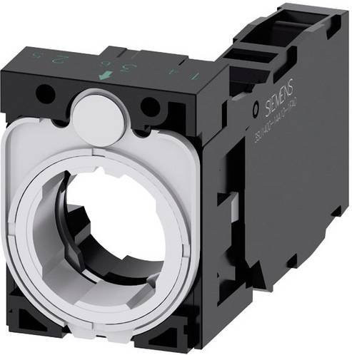 Siemens 3SU1500-1AA10-1FA0 Halter 3-fach aus Kunststoff in Schwarz B: 30 mm, H: 40 mm - Bild 1